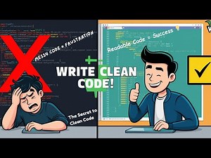 🔥3 Laws of Clean Code Every Developer Must Follow! #ReadableCode #CleanCode #coding #programming