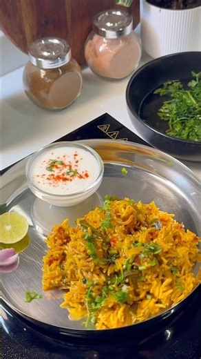 min quick meal idea - Tomato Rice 🍅🌶️ #shorts #viral