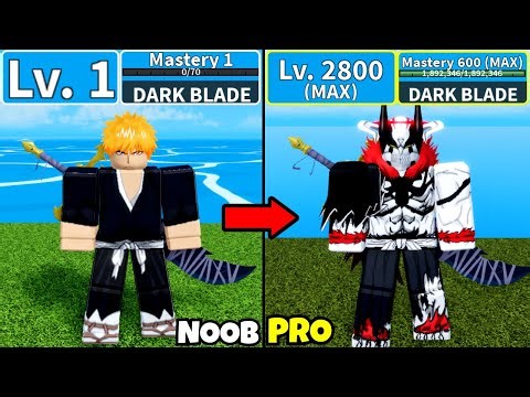 Beating Blox Fruits as Ichigo! Level 0 to Max Level Full Ghoul v4 Awakening Noob to Pro Blox Fruits!