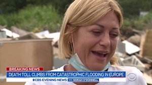 Death toll climbs from catastrophic flooding in Europe