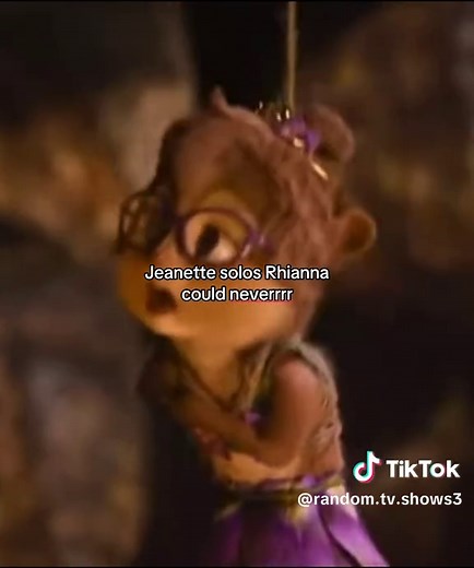 Jeanette HAD NOTHING to lose #alvinandchipmunks #jeanette #rhianna #fypviralシ #nostalgie