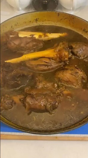 Slow Braised Venison Shanks