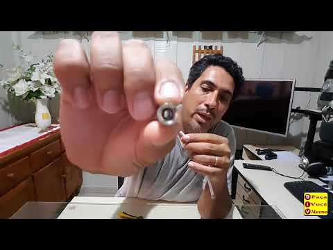 Como Montar Um Conector Corretamente No Cabo Coaxial - RG6 - RG59 - Pressão - Rosca