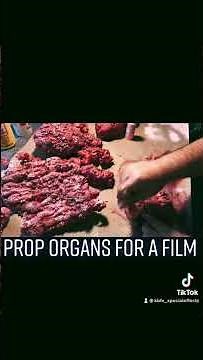 How to make prop organs with spray foam!