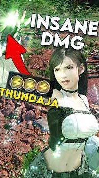 NEW Broken Magic Thundaja in FF7 Revelation