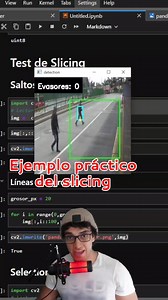 Slicing en python para computer vision. #python #programacion #computervision #opencv | Pildoras de programación
