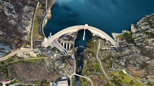 This 730-foot bridge crosses… nothing