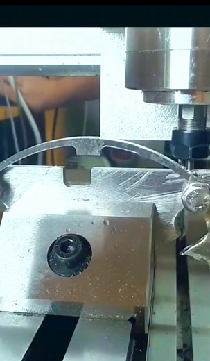 CNC Tools Operating Within a Perfect Metal Framework 🧩⚙️ #EdgeMatrixStudio #workout #style #nike | Cameryn Goebel