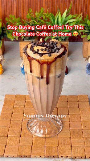 Viral Chocolate Coffee Recipe You Need to Try! 😍😍 #shorts #shortsfeed @Yummy_therapy