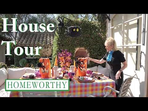 HALLOWEEN HOUSE TOUR | Interior Designer Transforms California Home with Spooky Decor