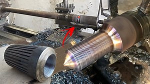 Broken Wheel Axle Teeth Replaced With Thread Method By Most Amazing Technique #axleteeth #damageaxle #axlethread #amazing | Machine & Technology