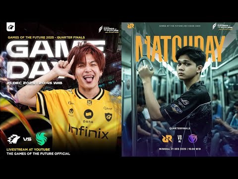 LIVE ONIC VS TEAM FALCONS | RRQ VS DFYG Games Of The Future Mobile Legends