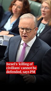25K views · 255 reactions | Speaking during question time, Australian prime minister Anthony Albanese said Australia has called upon Israel to ‘comply immediately with its obligations under international law’. On the subject of recognition of a Palestinian state, Albanese said the decision must advance the ‘realisation of that objective’ . ‘It must be more than a gesture. It must be something that’s a part of a moving forward’. | Guardian Australia | Facebook