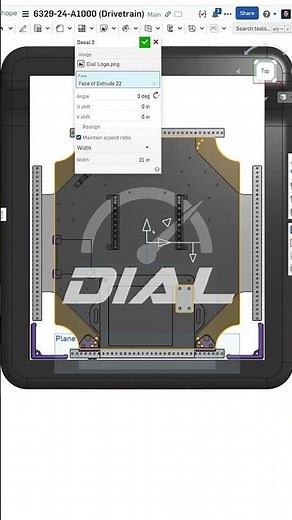 Add your Decal to your #Onshape Design today! #CAD
