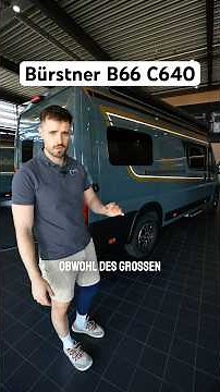 Bürstner B66 640 C: New campervan layout & amazing standard equipment!