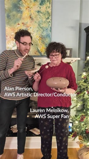 Alarm Will Sound on Instagram: "🚪❄️ : Door 24 : We made it! 🎉 Behind our final door: members of Alarm Will Sound sending festive chaos your way. Thanks for hanging out with us all month, opening doors, listening closely, and occasionally wondering "what just happened?" We’re grateful for this community and can’t wait to make more noise with you in the year ahead. Wishing you joy, rest, and just the right amount of weird. ❄️✨ #AdventCalendarOfSound #pushmusic"