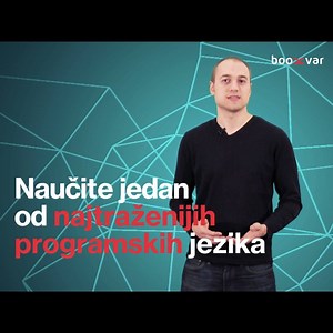 Za 20 sati savladajte Java programski jezik sa Erminom Kreponićem, koji je do sada obučio više od 200.000 studenata širom svijeta! Kurs možete gledati u vrijeme kada vama to odgovara te imate neograničen vremenski pristup! 10 tema, 122 lekcije, zadaci za provjeru znanja! Akcijska cijena od 39,00 KM traje do 27.aprila! https://goo.gl/aGI7DR | Bookvar