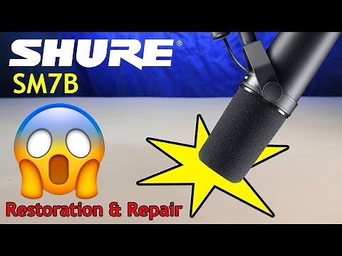 SHURE SM7B RESTORATION & REPAIR