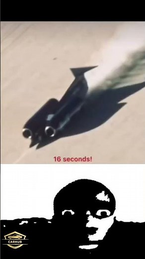 Thrust SSC (Thrust super sonic car) is Fastest land vehicle #cars #carswithoutlimits #thruster