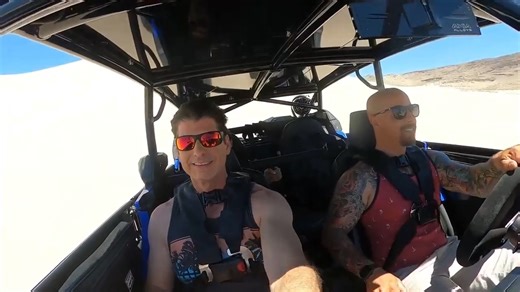 Hang on as we go for a ride to the top of Sand Mountain in this awesome side by side ATV ride I did a couple years back. Sand Mountain is located about 50 miles southeast of Fallon along Highway 50. Sand Mountain was "created by the migration and deposition of windblown sand as it is stopped by the rising Stillwater Mountains bordering to the north, east and west, the most dominant feature of the dune system is Sand Mountain which is approximately 3.5 miles long, 1 mile wide and 600 feet in heig