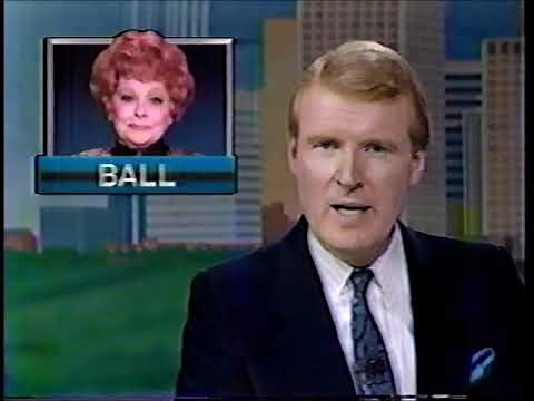 Death of Lucille Ball news coverage