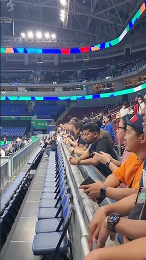 MOA Arena Lower Box Section 219 A-1 POV #fibawc #winforall #moaarena #moa #fibaworldcup