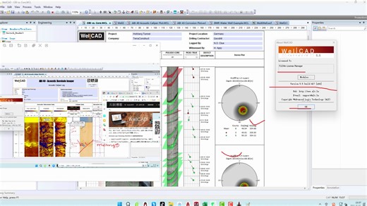 Advanced Logic Technology WellCAD v5.5 Build 427钻孔数据钻井、井场、岩心和测井数据专业软件展示！ 剪辑快 上传不