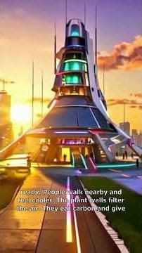 The Living Power Tower That Grows Its Own Energy #Shorts