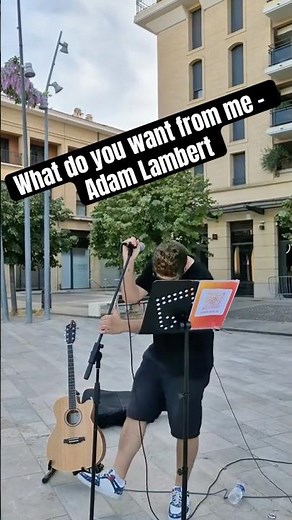 Adam Lambert - what do you want from me? #livemusic #singer #pop #fêtedelamusique #aixenprovence