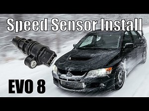 How to Install a Speed Sensor - EVO 8 or EVO 9 - Speedometer sensor