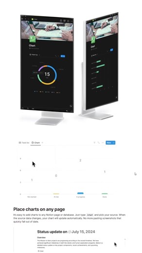 Khám phá tính năng vẽ Chart trên Notion #notion #notiontips #notiontutorial #learnontiktok #notioncharts