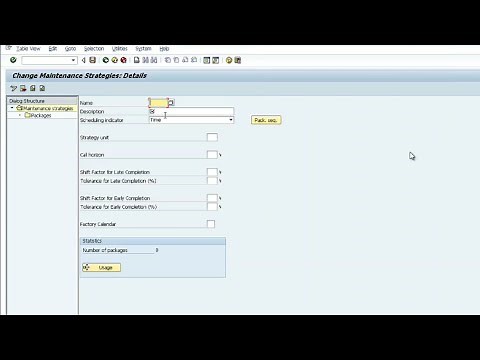 HOW TO CREATE MAINTENANCE STRATEGY & IT'S CONCEPTS AT FIELD LEVEL(SAP PM MODULE TUTORIAL)