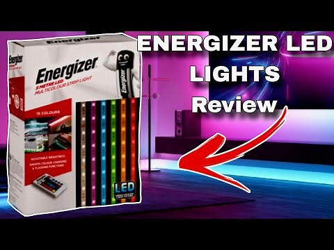 ENERGIZER LED STRIP LIGHTS (REVIEW)