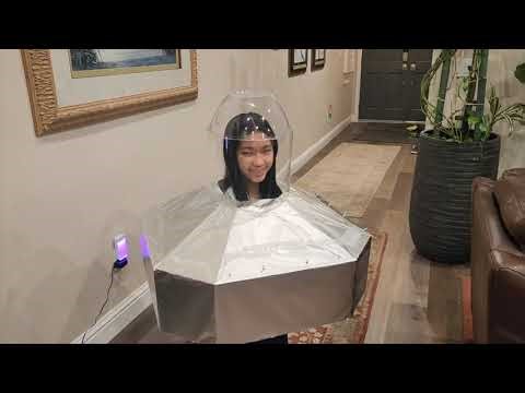 Cool Homemade UFO Spaceship Halloween Costume