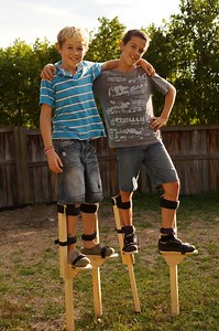 Make a Pair of Stilts Kids Will Love