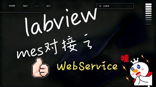 【Labview技巧合集】17Labview下的MES对接 webservice