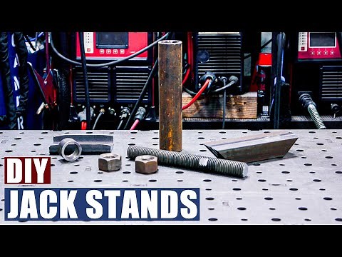 DIY Metal Jack Stand Build | JIMBO'S GARAGE