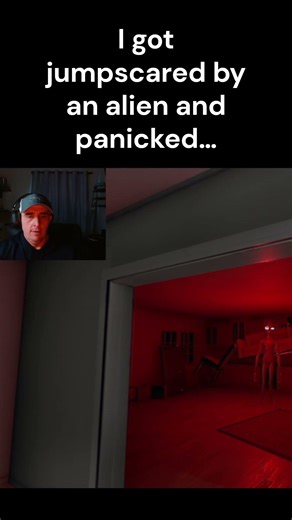 I Got Jumpscared by an Alien… and THIS was my reaction 😭