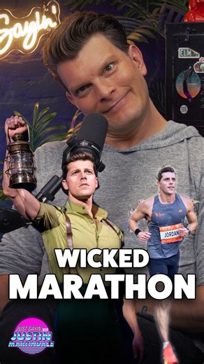 Justin Martindale on Instagram: "We are back baby!! With the #wicked movie approaching and life being a marathon we dive into an all new episode of the Just Sayin podcast. Watch now on MY YouTube page in the link and subscribe! #podcast #nyc #broadway #wickedforgood #storytelling #meme @litzjordan"