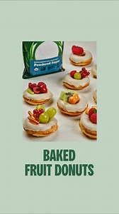 A fresh twist on a classic recipe, our Regenerative Organic Certified® Sugar brings these beautiful donuts to life! | Florida Crystals®