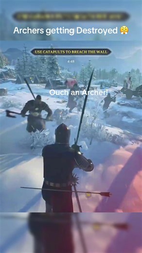 Archers getting destroyed on Chicalry 2 #archer #chivalry2 #ps5 #knight