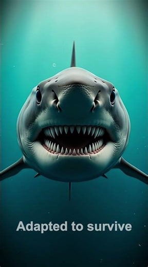 Sharks: Ancient Predators That Survived Everything! 🦈 #Shorts