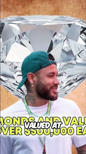 Neymar's Diamond Collection: Watches & Jewelry Showcase