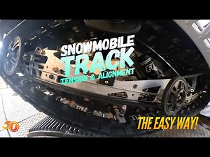 The easy way | Snowmobile Track Tension & Alignment