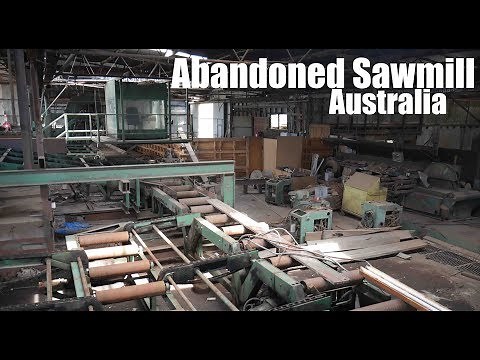 Exploring an Australian Sawmill- Abandoned Factory Machinery