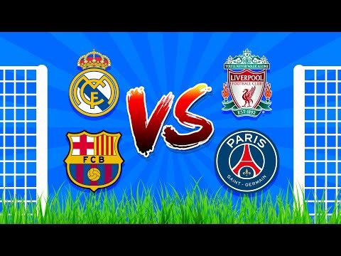 Marble Football League – Real Madrid, Barcelona, Liverpool & PSG Compete for the Title! 🏆