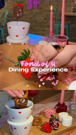 JoJo’s ShakeBAR on Instagram: "Fond-Of-U at JoJo’s ShakeBAR! 🍫❣️✨🫕 From February 1st - 15th, treat your Valentine to the ultimate date night at JoJo’s ShakeBAR 💕 For $32 per person, couples will enjoy: 🍽️ Choice of Entrée 🍫 Fondue Set Up, Perfect For Sharing 📸 A Complimentary Polaroid Want to make it even sweeter? Add on our irresistible Love Shake for the perfect Valentine’s Day treat! #valentinesday #fondue #fondofu #thingstodo #datenight"