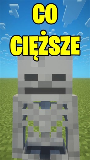 CO JEST CIĘŻSZE W MINECRAFT