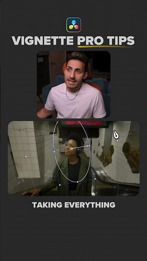 My pro tips when using a Vignette #davinciresolve