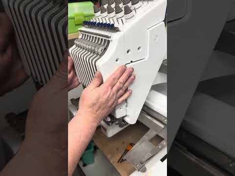 Adjusting the pressure feet on a Ricoma EM1010 for hats
